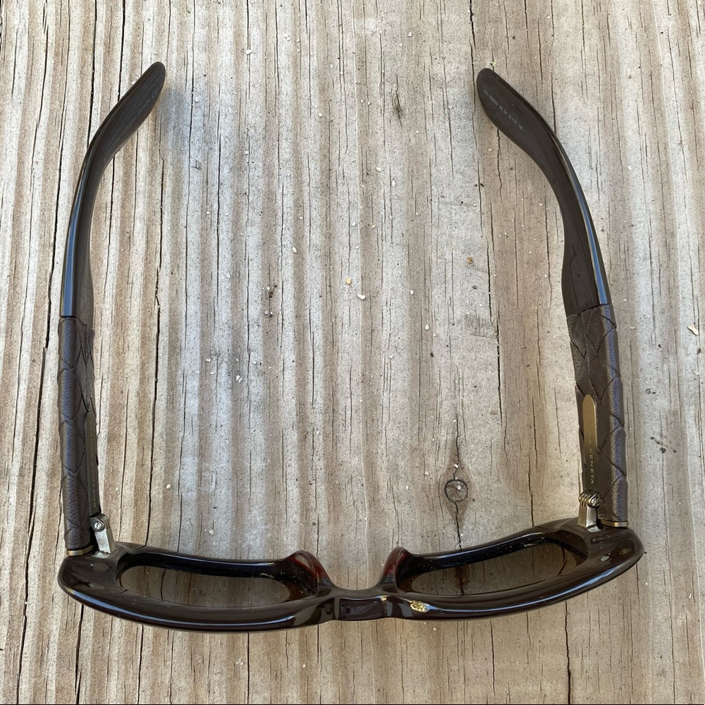 Bottega Veneta Intrecciato Detail Sunglasses - Picture 7 of 10